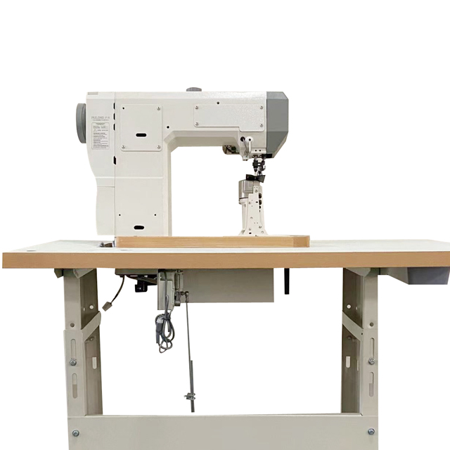 Máquina de costura de mesa com poste de alimentação de roda Série GT591/574-D